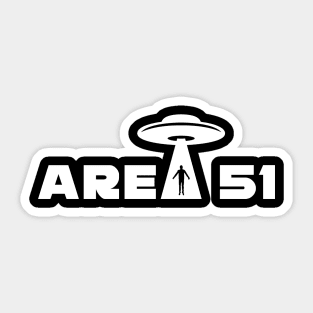 Storm Area 51 logo Sticker